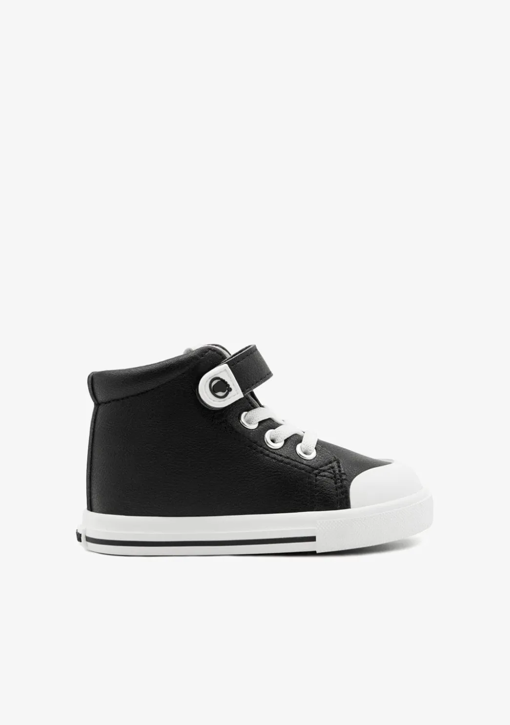 Sale Zapatillas Altas Respetuosas Negro Zapatillas|Primeros Pasos - Respetuoso