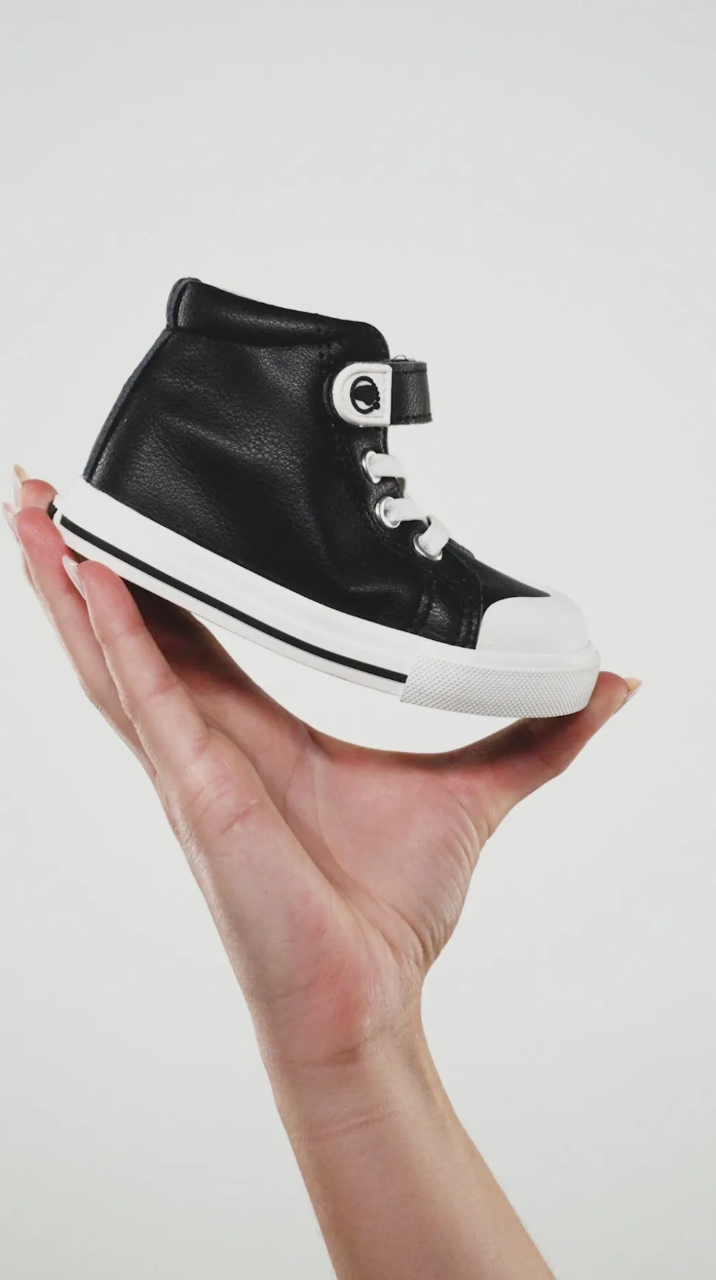 Sale Zapatillas Altas Respetuosas Negro Zapatillas|Primeros Pasos - Respetuoso