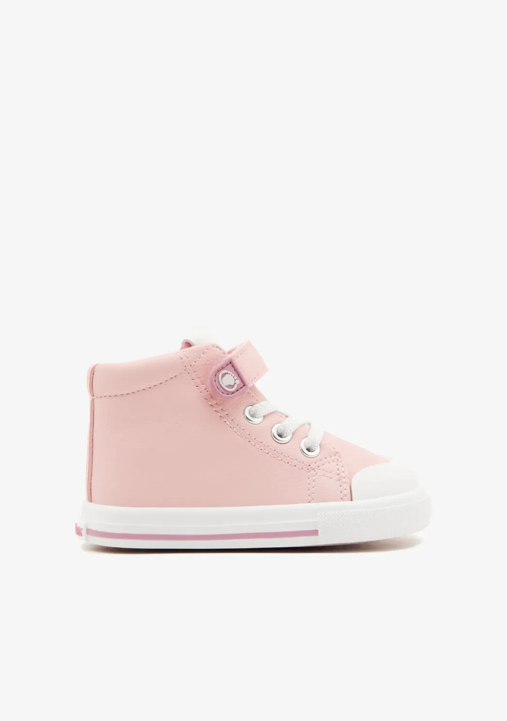 Shop Zapatillas Altas Respetuosas Rosa Zapatillas|Primeros Pasos - Respetuoso