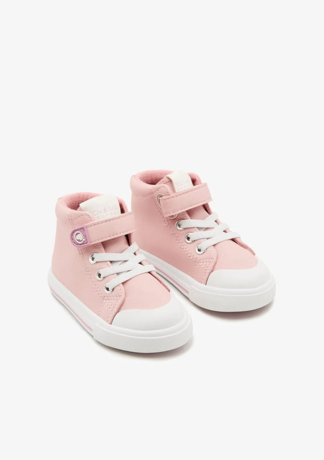 Shop Zapatillas Altas Respetuosas Rosa Zapatillas|Primeros Pasos - Respetuoso