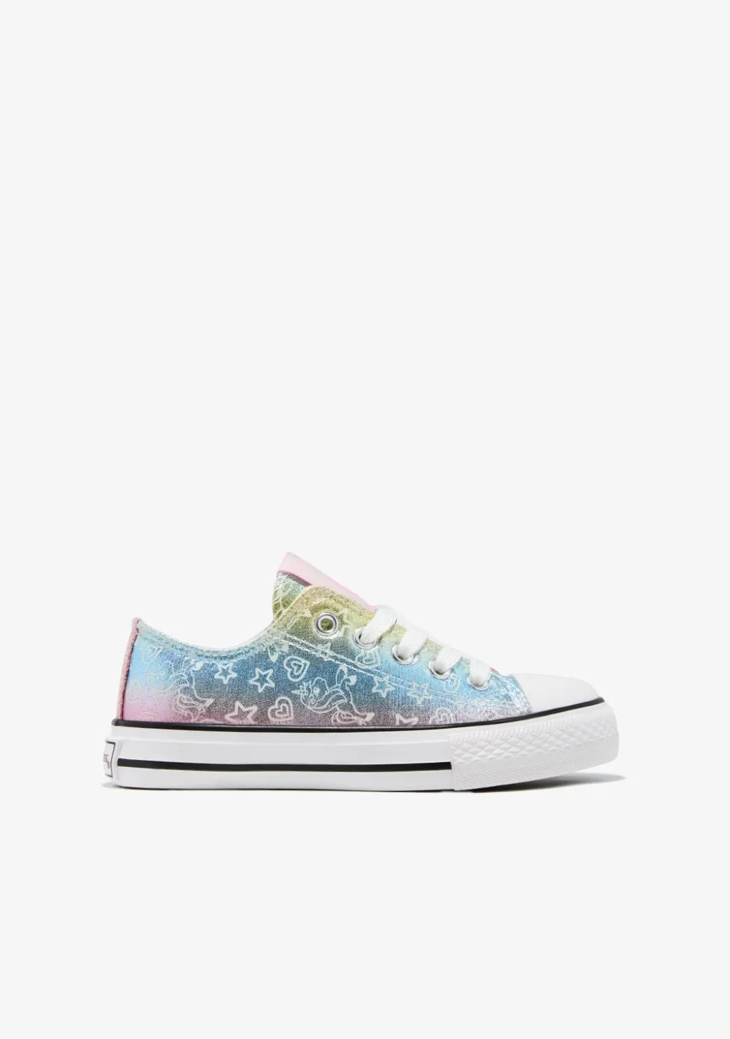 Outlet Zapatillas Brillo En La Oscuridad Multicolor Zapatillas