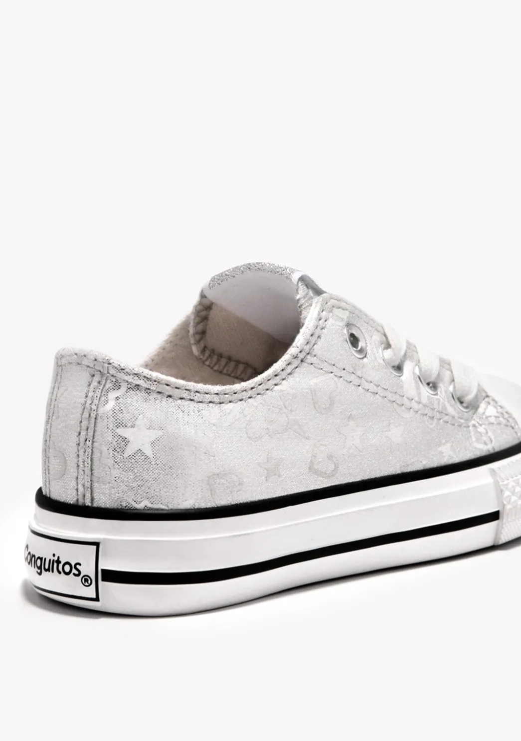Outlet Zapatillas Brillo En La Oscuridad Plata Zapatillas