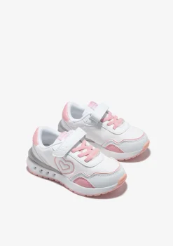 Shop Zapatillas Con Luces Corazón Blanco Zapatillas Con Luces|Zapatillas