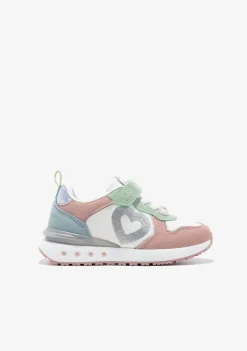 Outlet Zapatillas Corazón Con Luces Multicolor Zapatillas Con Luces|Zapatillas
