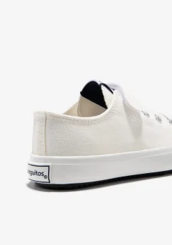 Cheap Zapatillas Cordones Elásticos Blanco Zapatillas|Zapatillas