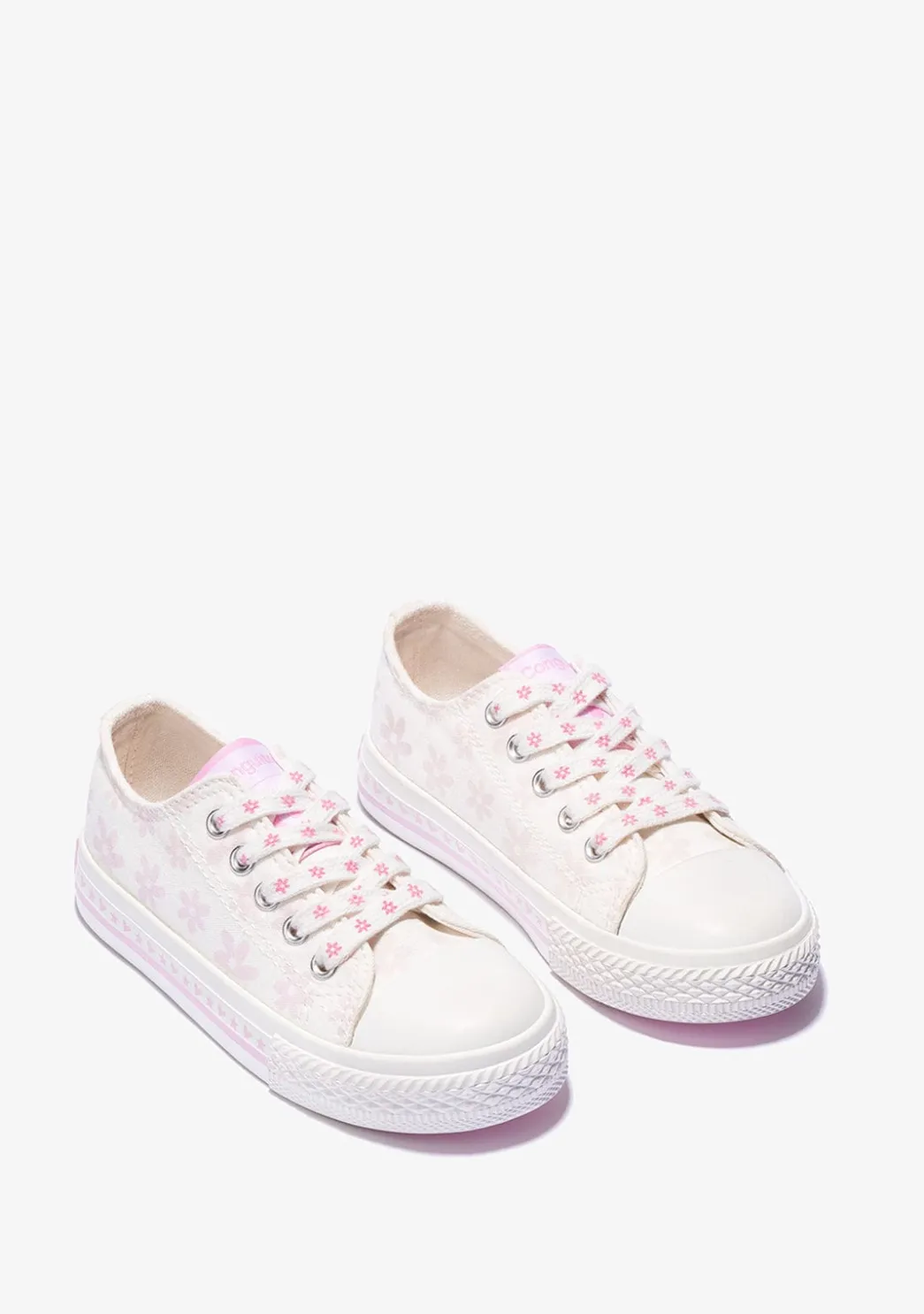Best Sale Zapatillas De Niña Solar Lona Blanco Zapatillas