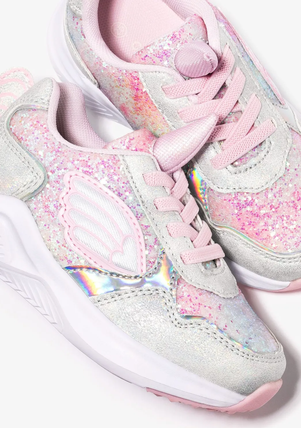 Discount Zapatillas De Niña Unicornio Con Luz Metalizado Blanco Zapatillas Con Luces|Zapatillas