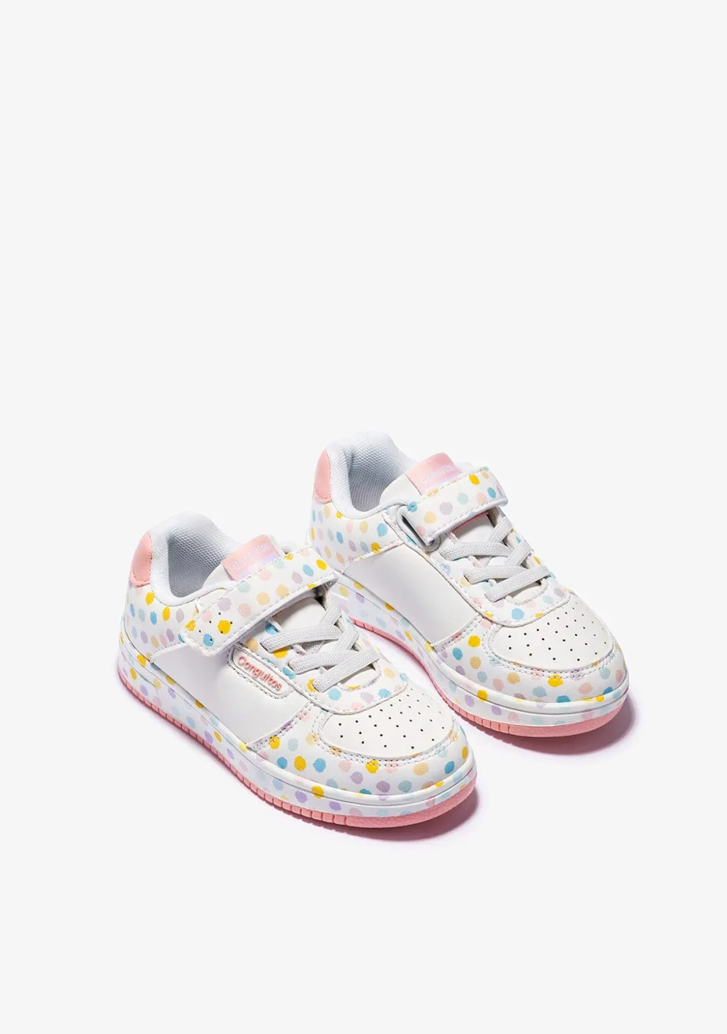 Cheap Zapatillas Elástico Puntos Blanco Zapatillas|Zapatillas