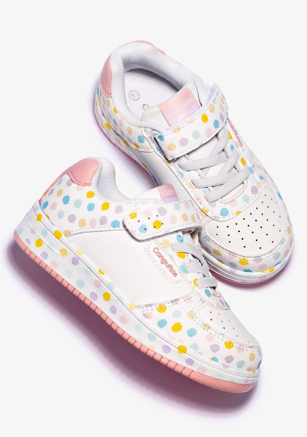 Cheap Zapatillas Elástico Puntos Blanco Zapatillas|Zapatillas