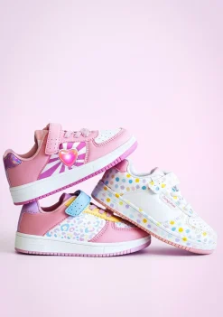 Cheap Zapatillas Elástico Puntos Blanco Zapatillas|Zapatillas