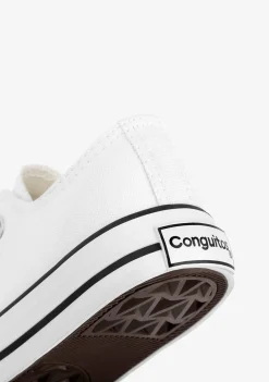 Hot Zapatillas Lona Clásica Blanco Zapatillas|Zapatillas