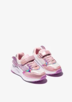 Store Zapatillas Sirena Elástico Con Luz Rosa Zapatillas Con Luces|Zapatillas