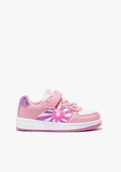 Fashion Zapatillas Solares Corazón Con Luces Rosa Zapatillas Con Luces|Zapatillas