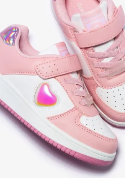 Fashion Zapatillas Solares Corazón Con Luces Rosa Zapatillas Con Luces|Zapatillas