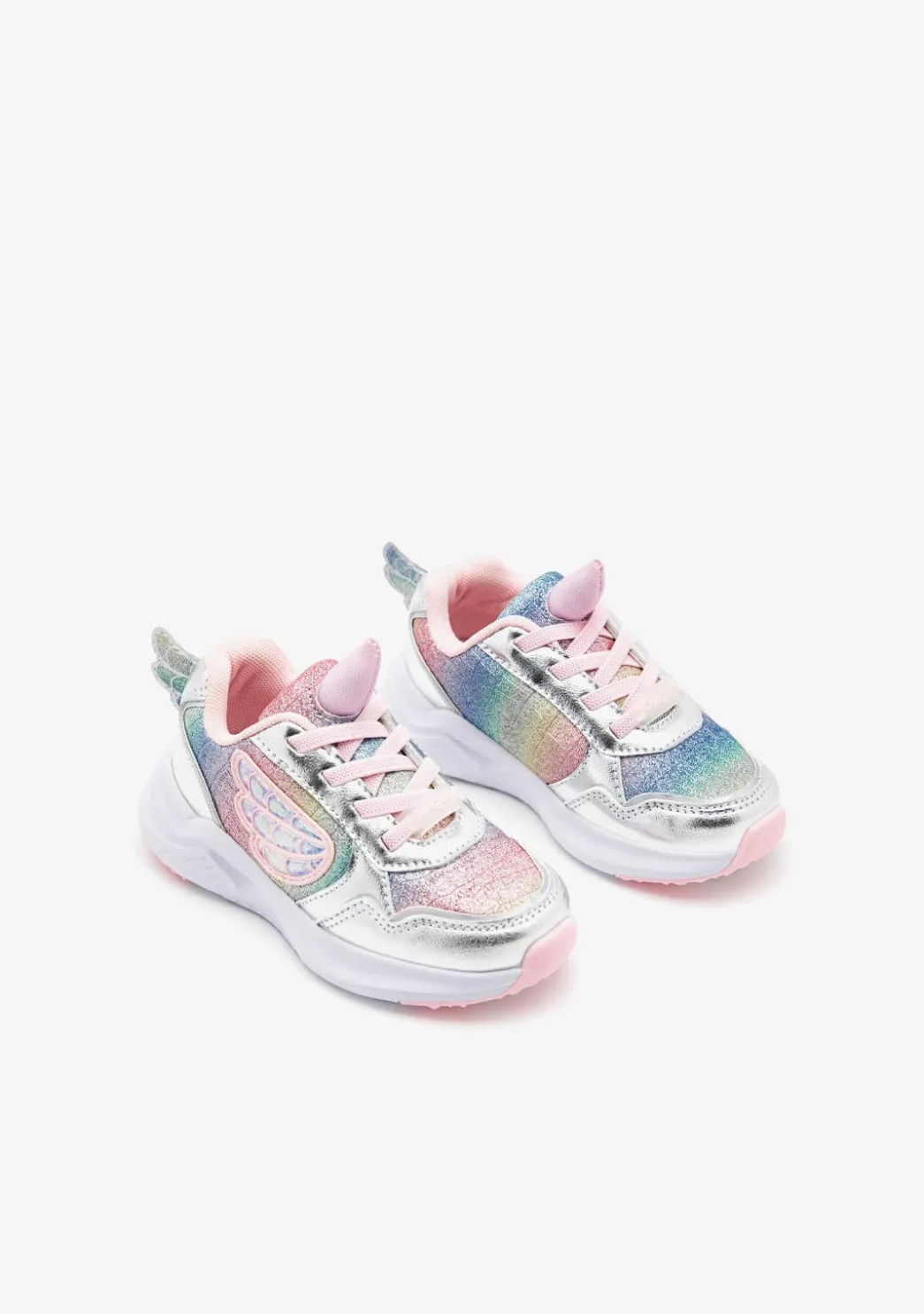Best Sale Zapatillas Unicornio Con Luces Plata Zapatillas Con Luces|Zapatillas