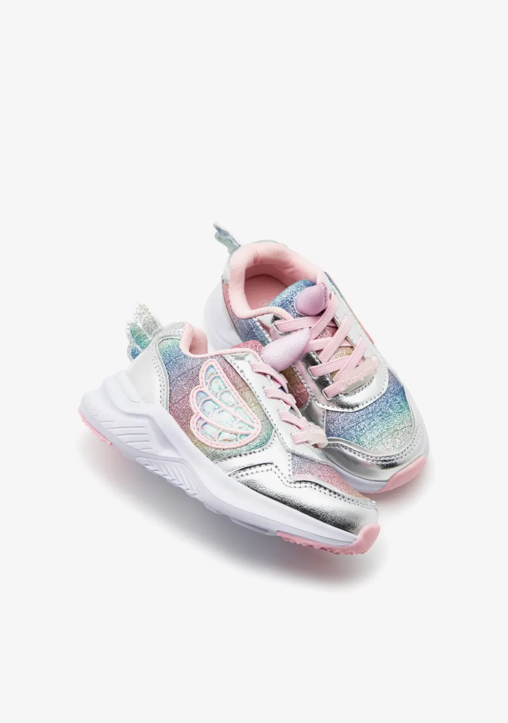 Best Sale Zapatillas Unicornio Con Luces Plata Zapatillas Con Luces|Zapatillas
