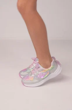Best Sale Zapatillas Unicornio Glitter Con Luz Metalizado Zapatillas Con Luces|Zapatillas
