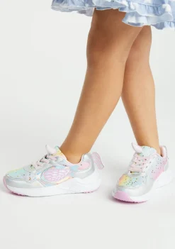 Best Sale Zapatillas Unicornio Glitter Con Luz Metalizado Zapatillas Con Luces|Zapatillas