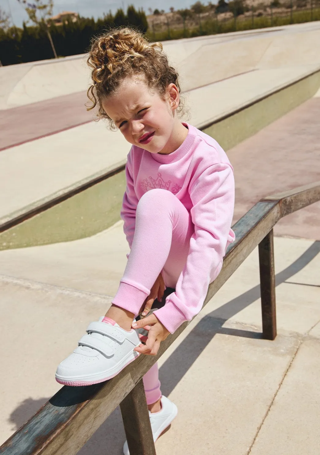 Cheap Zapatillas Unisex Blanco / Rosa Zapatillas|Colegiales