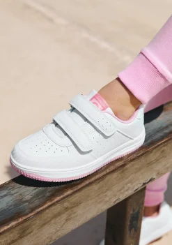 Cheap Zapatillas Unisex Blanco / Rosa Zapatillas|Colegiales