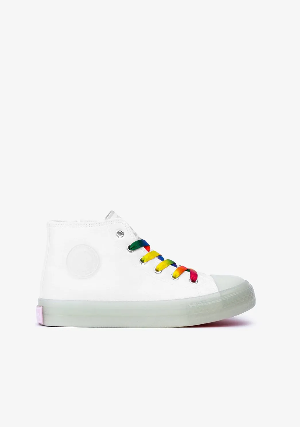 Flash Sale Zapatillas Unisex Cordones Con Luz Lona Blanco Zapatillas Con Luces|Zapatillas