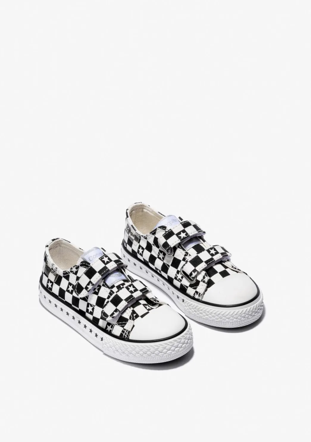 Flash Sale Zapatillas Unisex Cuadros Lona Negro Zapatillas|Zapatillas